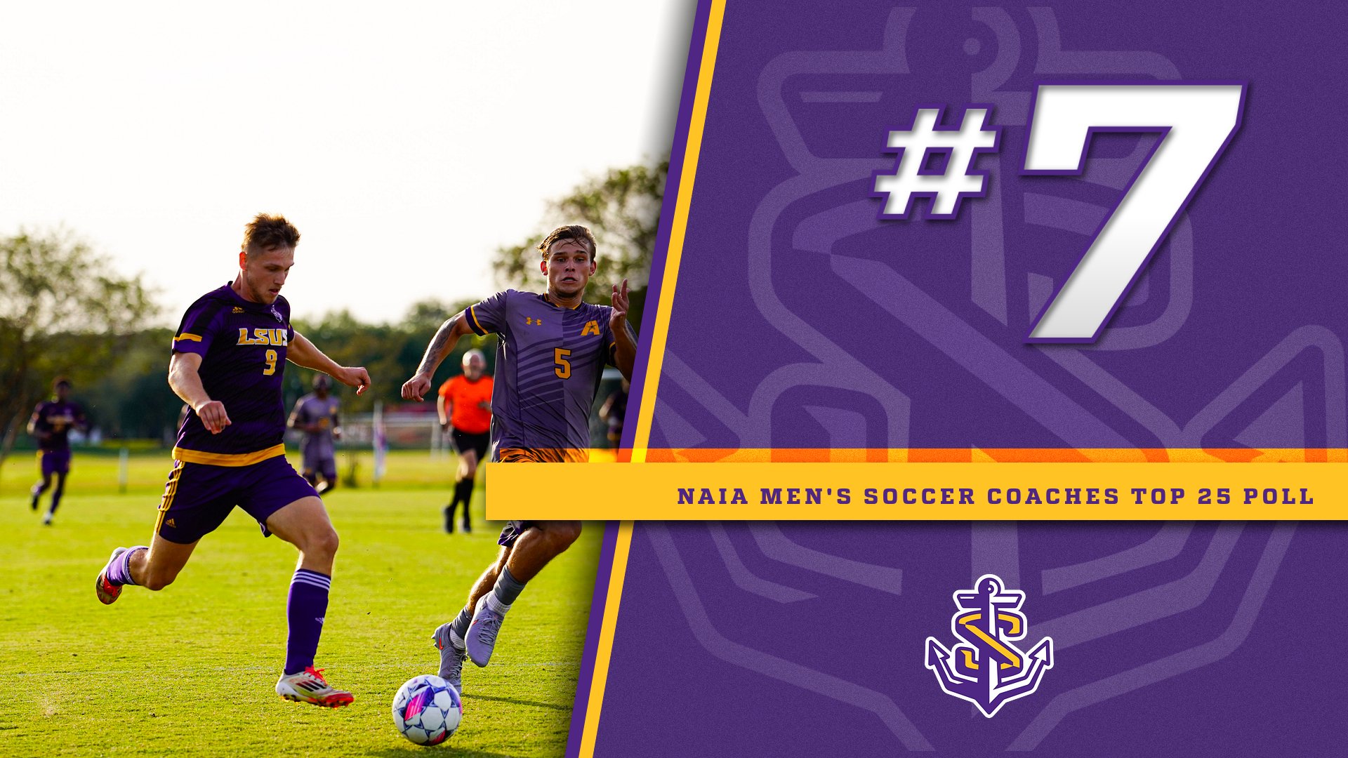 LSU Shreveport Men&rsquo;s Soccer Cracks Top 10, Ranked No. 7 in Latest NAIA Coaches&rsquo; Poll